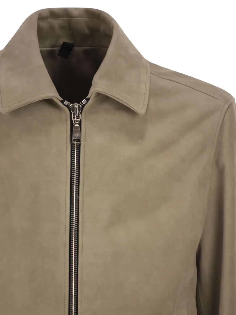 Tagliatore Zip-fastening Jacket In Green