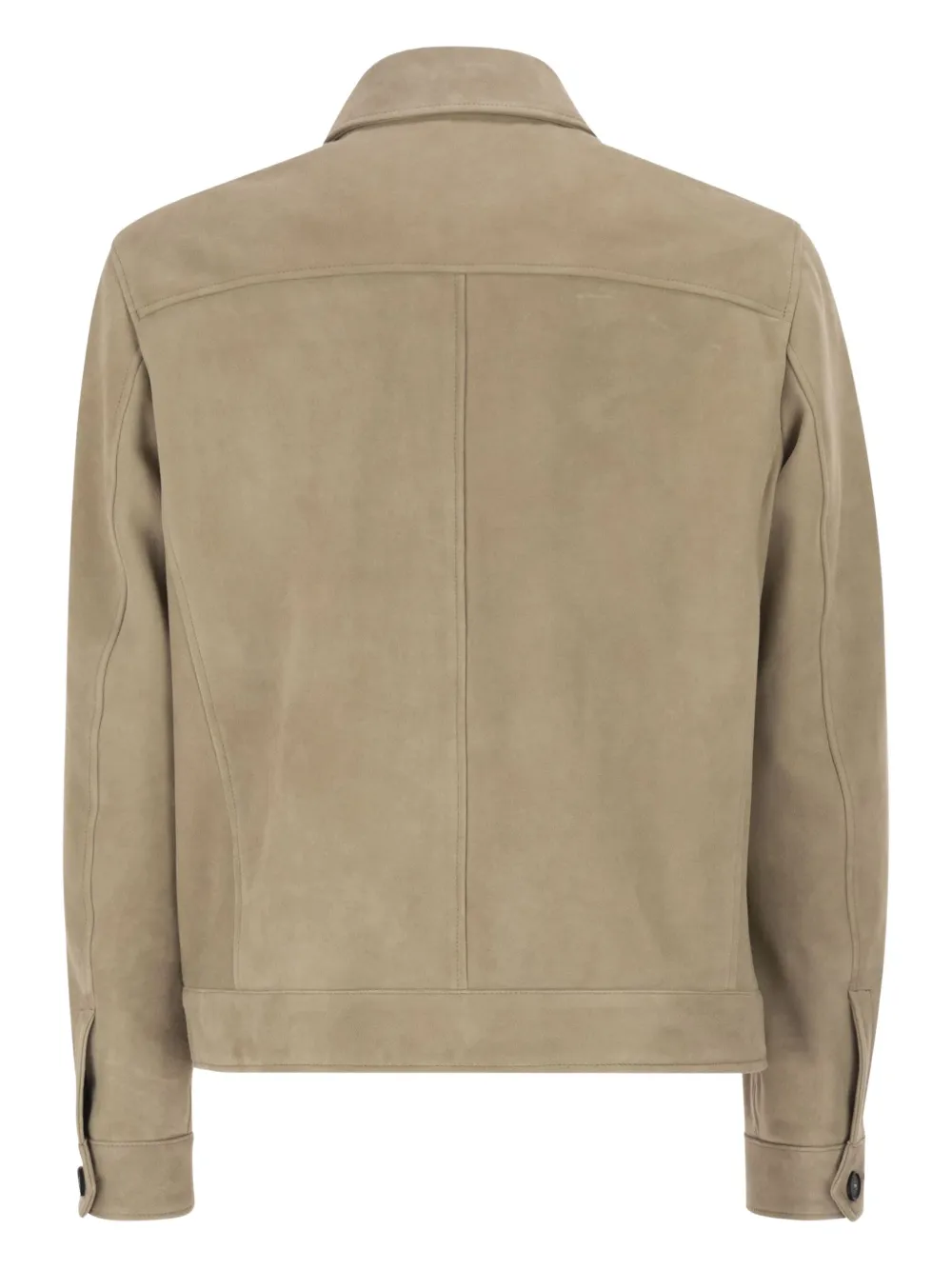 Tagliatore Zip-fastening Jacket In Green