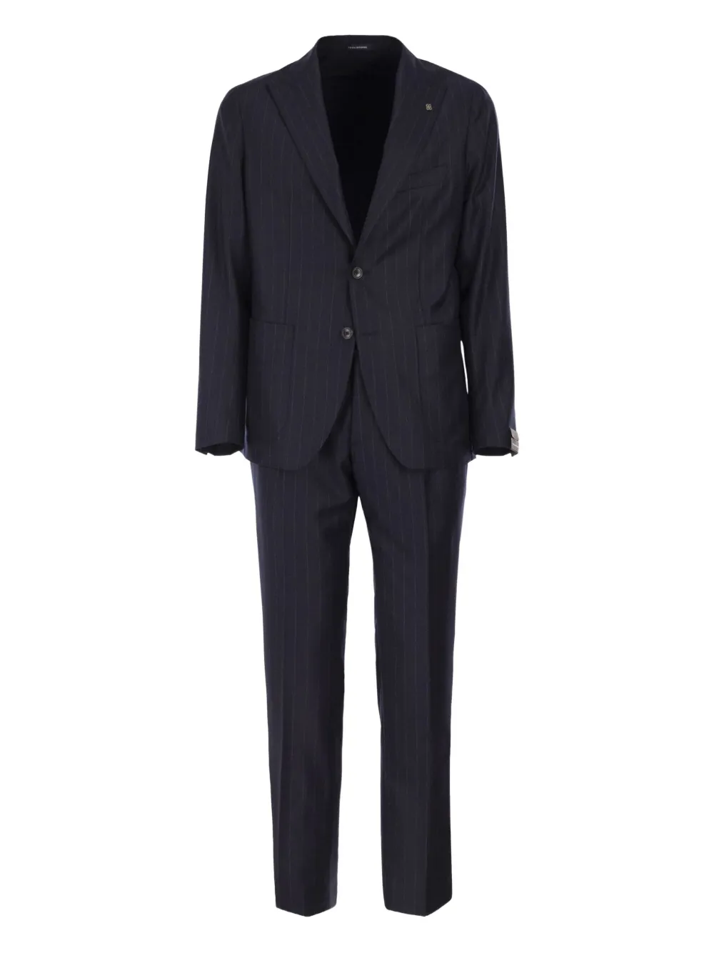Tagliatore peak-lapels pinstripe suit | Blue | Image 1