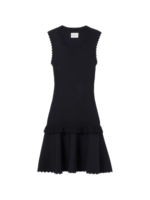 Claudie Pierlot vestido tejido con volantes