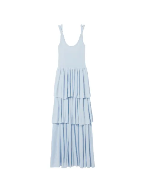 Claudie Pierlot vestido tejido con capas escalonadas