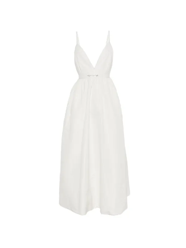 sparkly midi white dress SEQUIN MIDI CAPE DRESS IN WHITE | CULT MIA