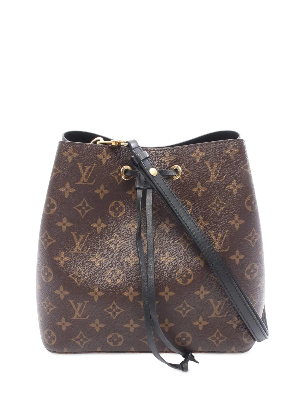 Louis Vuitton Pre-Owned 2017 Monogram Neonoe MM bucket bag - ブラウン Louis Vuitton Pre-Owned 2017 Monogram Neonoe MM bucket bag - ブラウン