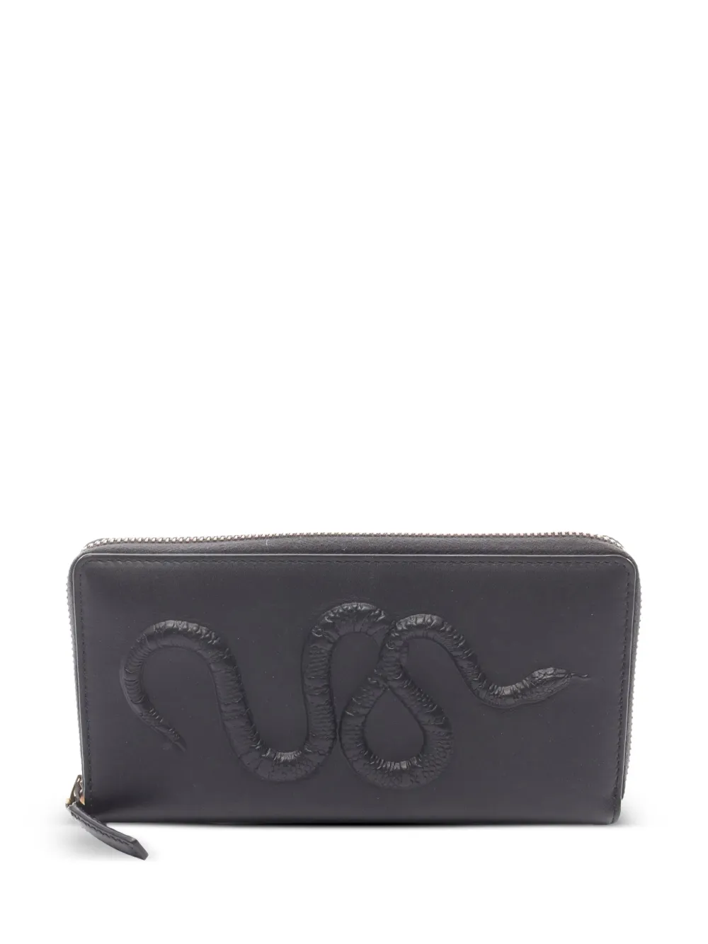 Gucci Pre-Owned 2000-2015 Leather Snake Around Wallet long wallets - Gucci Pre-Owned 2000-2015 Leather Snake Around Wallet long wallets -