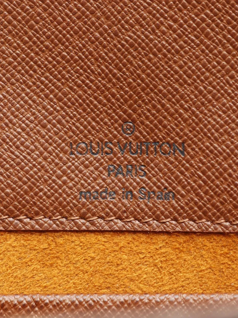 Pre-owned Louis Vuitton 2005 Monogram Musette Tango Long Strap Crossbody Bag In Brown