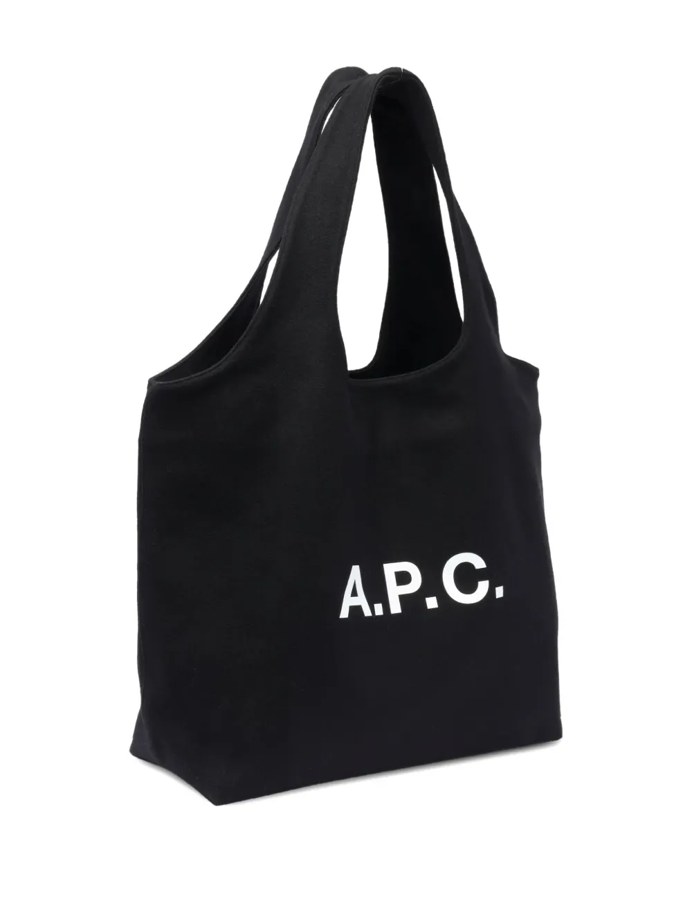 A.P.C. Ninon shopper met logoprint Zwart