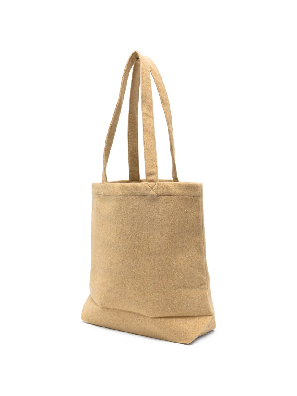  A.p.c. Trapèze Logo-patch Tote Bag - Neutrals 