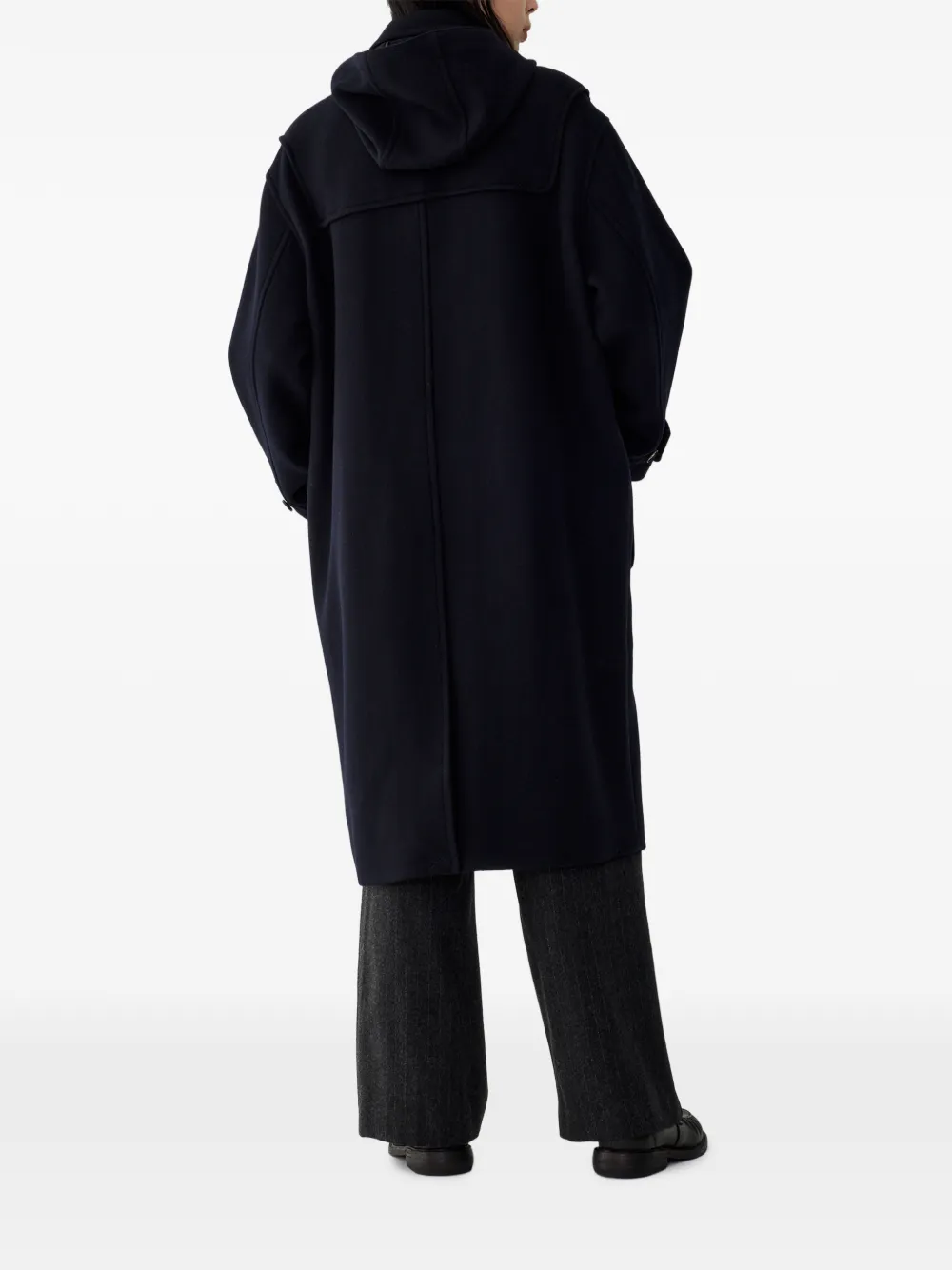  Tomboy Hooded Duffle Coat - Blue 