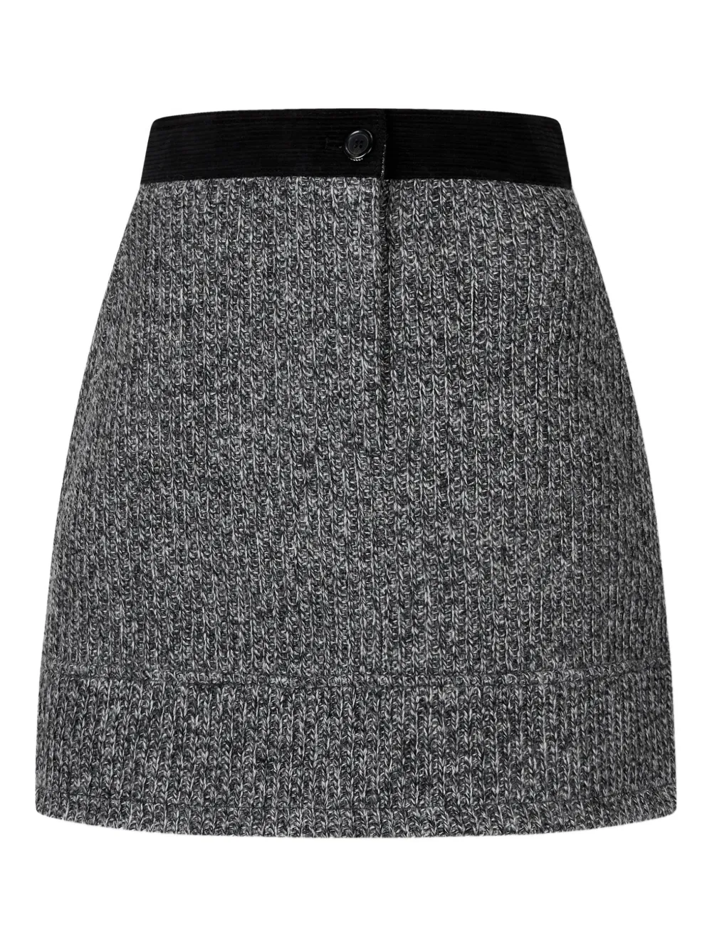 STUDIO TOMBOY knitted mini skirt - Grigio