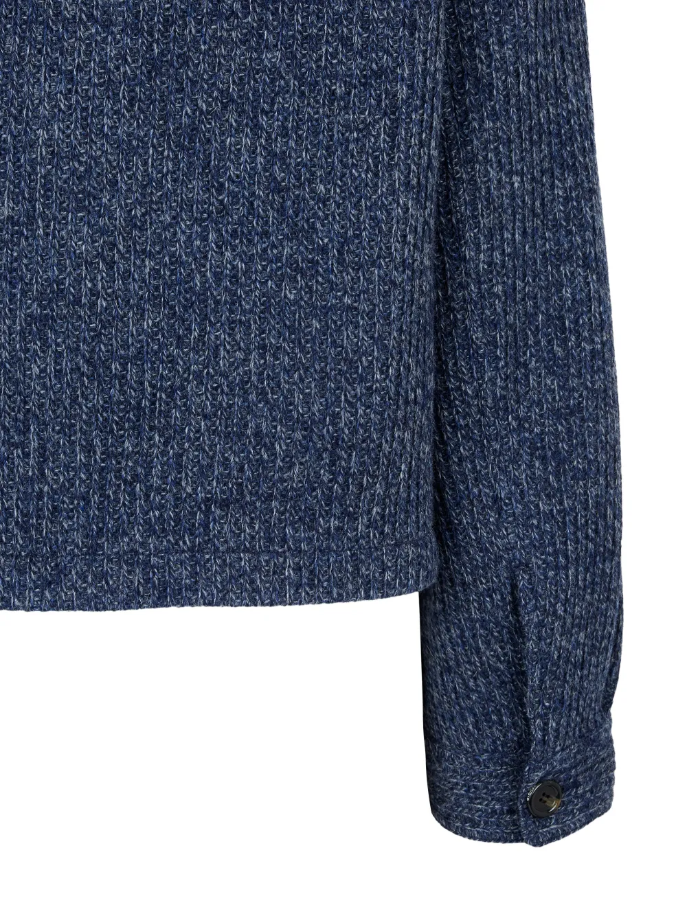 TOMBOY Jack met ribfluwelen kraag Blauw