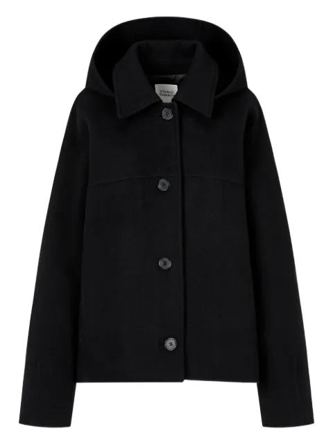 TOMBOY hooded button jacket