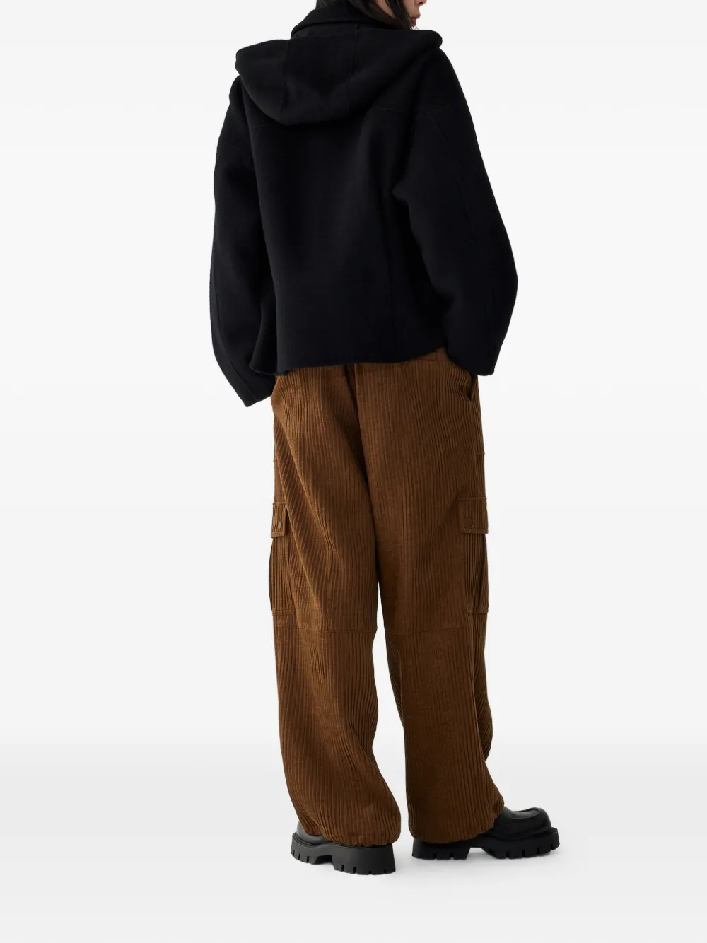 STUDIO TOMBOY chamarra con capucha y botones | Chamarras ajustadas | Image 2