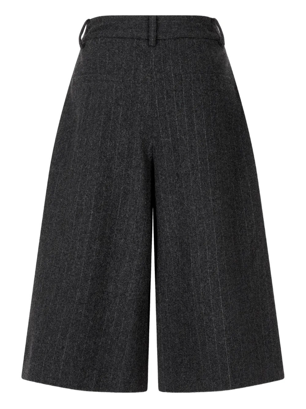 Studio Tomboy Striped Shorts In Black