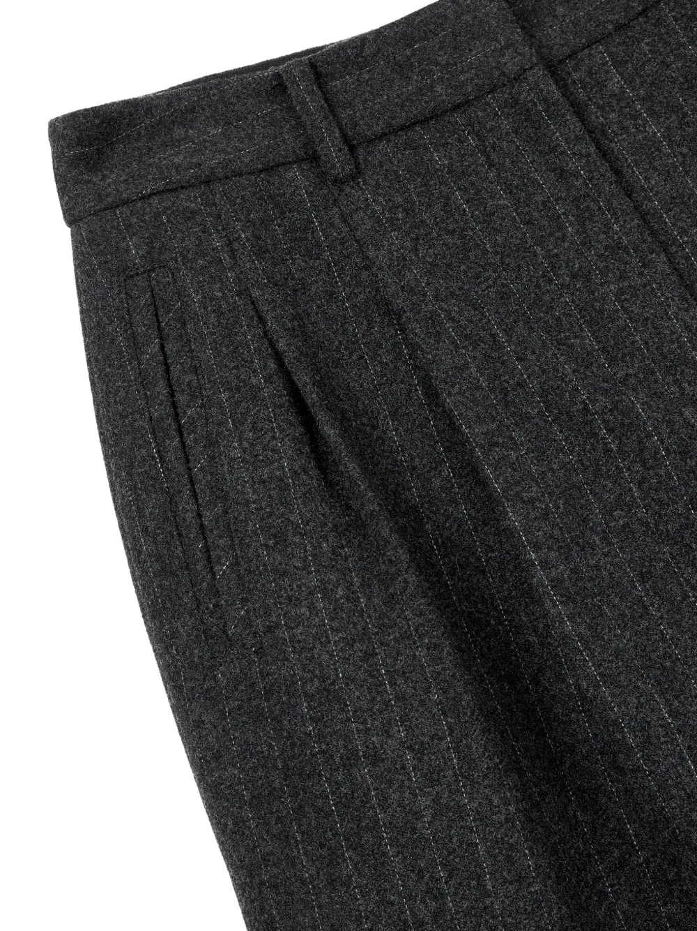 Studio Tomboy Striped Shorts In Black