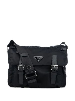 Prada プラダ Re-nylon カメラバッグ | ブラック | FARFETCH JP