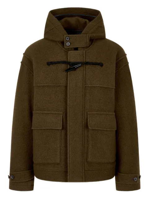 STUDIO TOMBOY chamarra con capucha y cierre de trenca