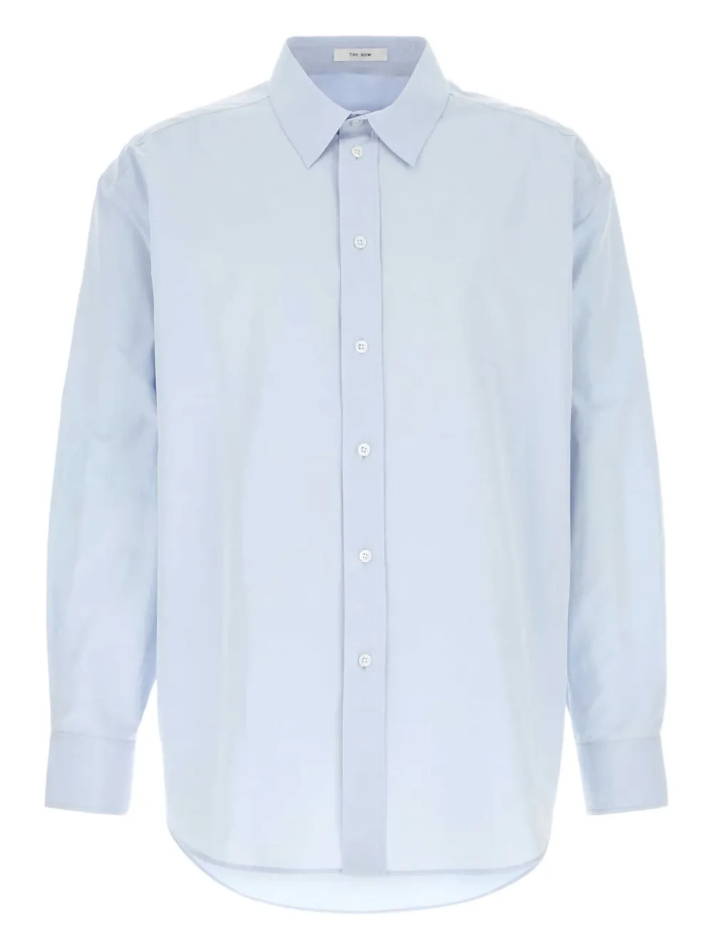 The Row Granada cotton shirt - ブルー The Row Granada cotton shirt - ブルー
