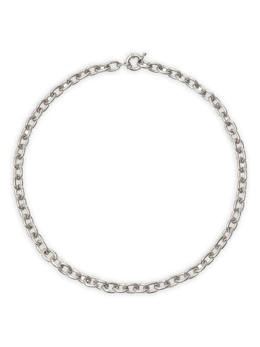 Burberry charm chain necklace - Argento
