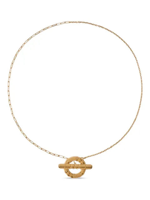 Burberry Check Granulation necklace