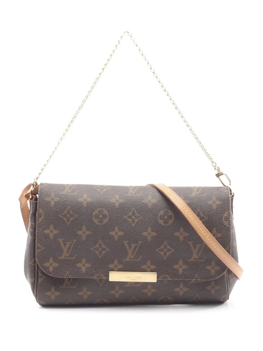 Louis Vuitton Pre-Owned 2013 Monogram Favorite MM satchel - ブラウン Louis Vuitton Pre-Owned 2013 Monogram Favorite MM satchel - ブラウン