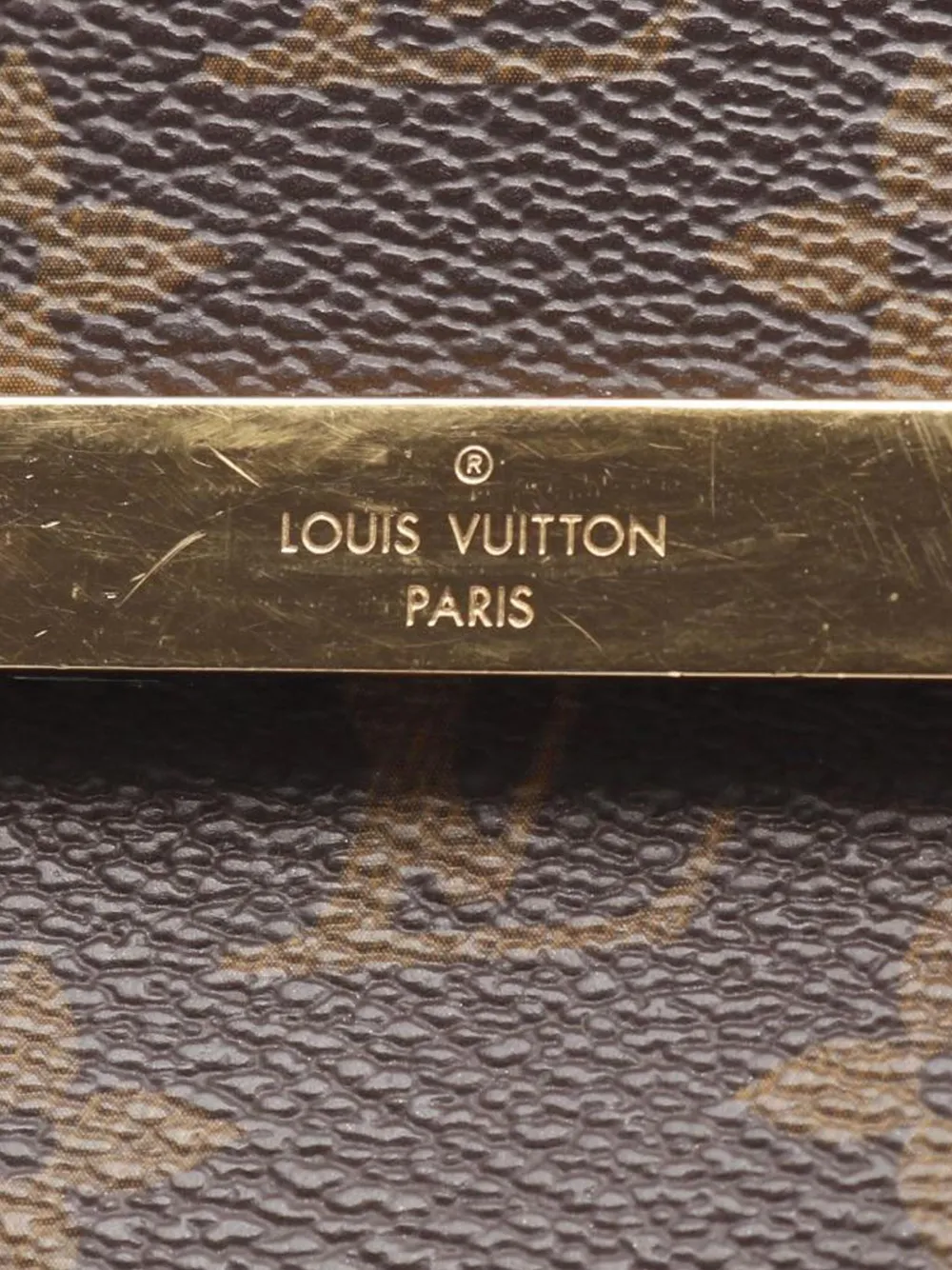 Pre-owned Louis Vuitton 2013 Monogram Favorite Mm Satchel In Brown