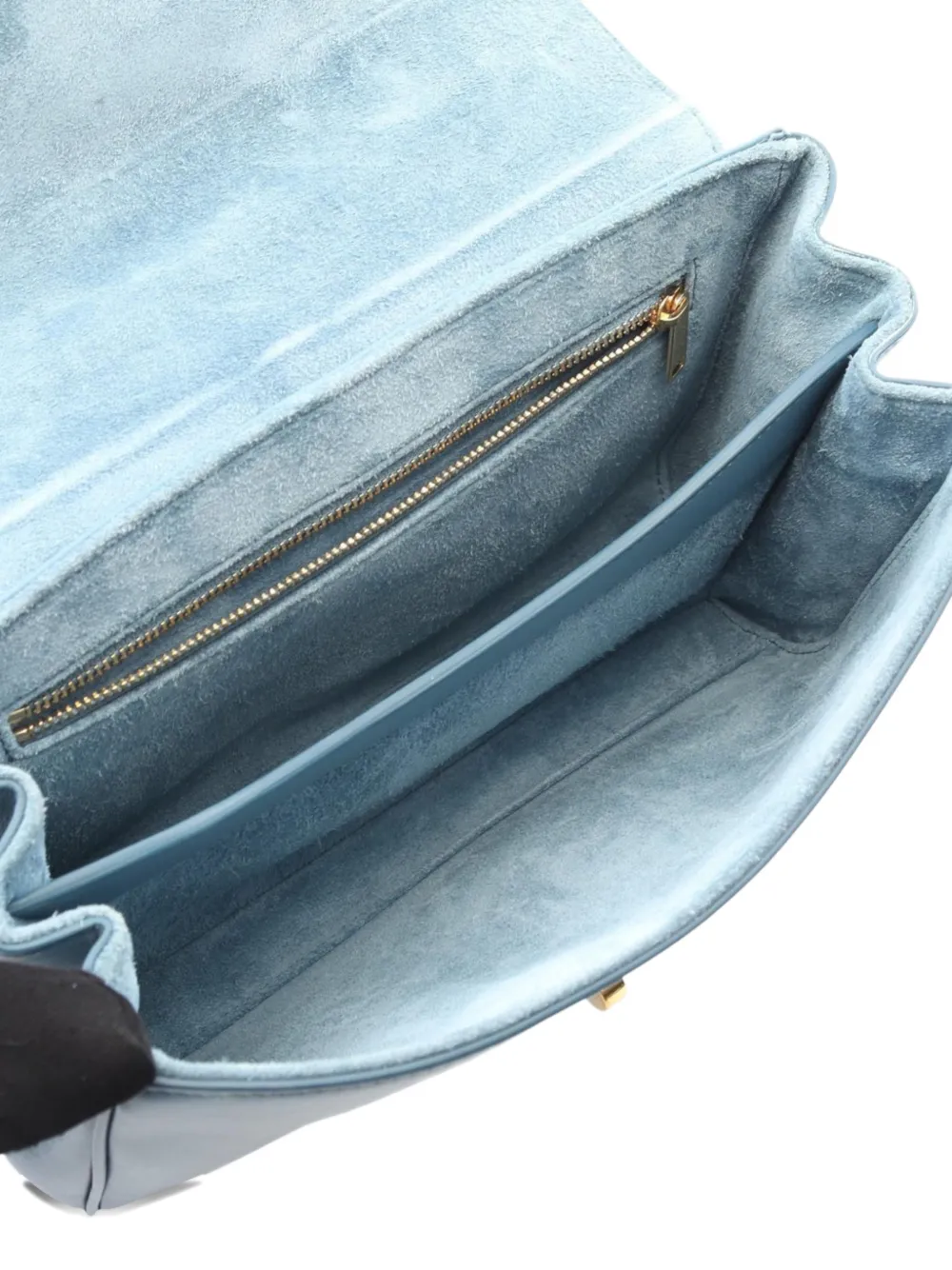 CELINE Pre-owned 2022 Teen Soft 16 Crossbody Bag In Blue