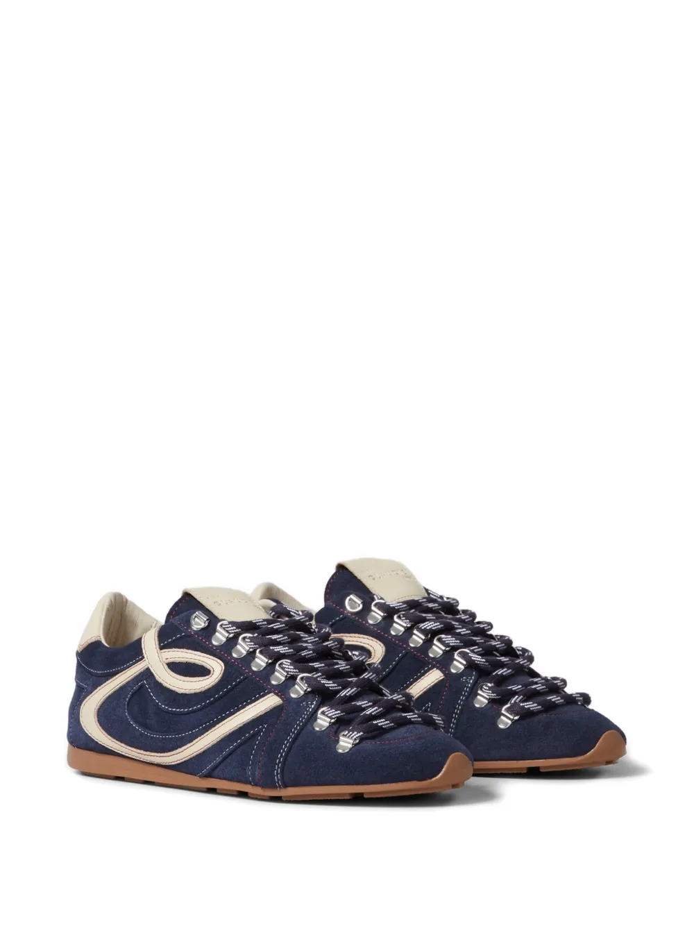 Claudie Pierlot Swing sneakers met vlakken Blauw