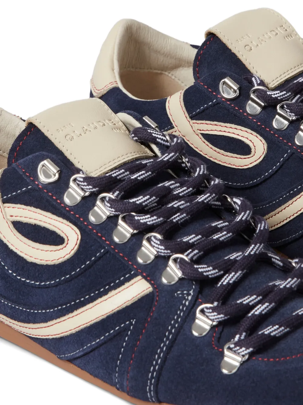 Claudie Pierlot Swing sneakers met vlakken Blauw