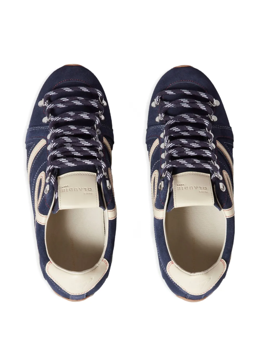 Claudie Pierlot Swing sneakers met vlakken Blauw