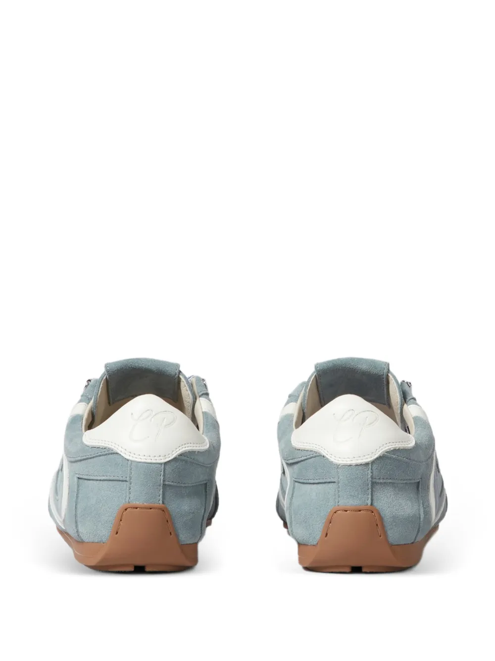 Claudie Pierlot Leren sneakers Blauw