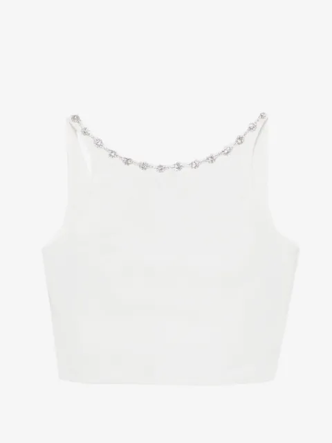 Maje strassprydd croptop