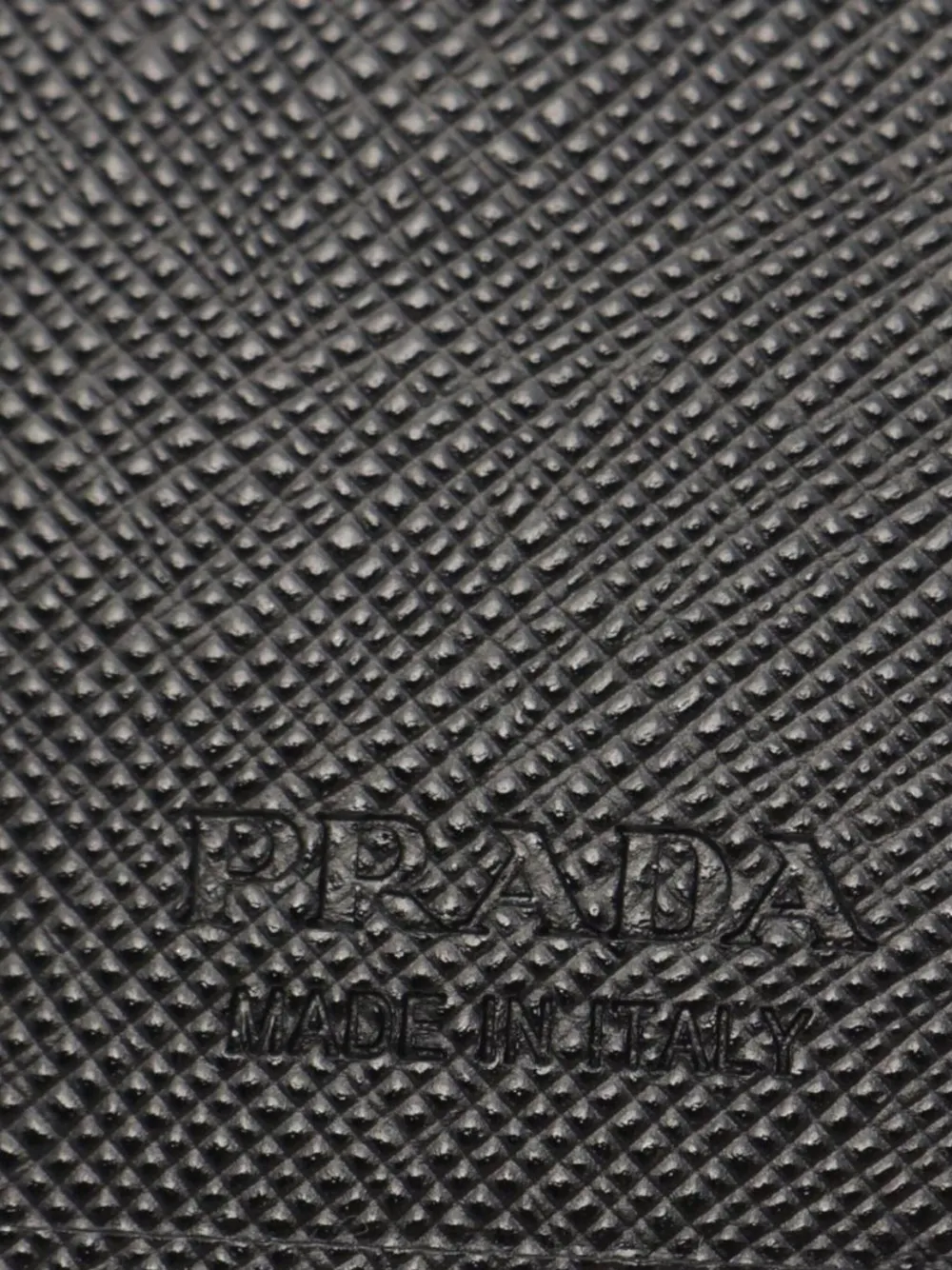 PRADA Pre-owned 2013-2025 Tessuto Bifold Wallet Small Wallets In Black