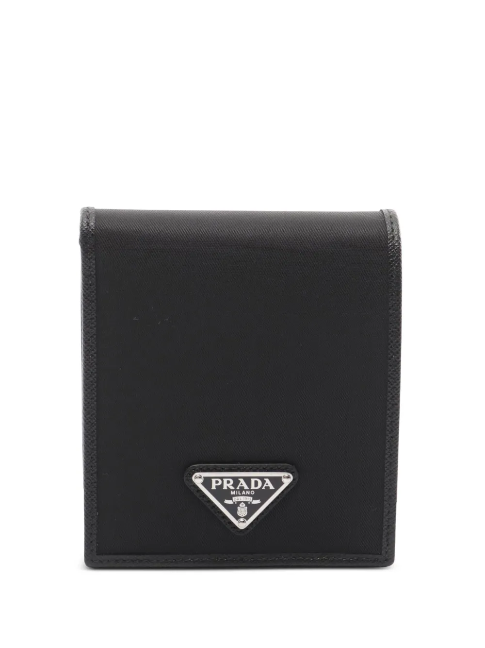 Prada Pre-Owned 2013-2025 kleines Tessuto Portemonnaie | Schwarz | Image 1