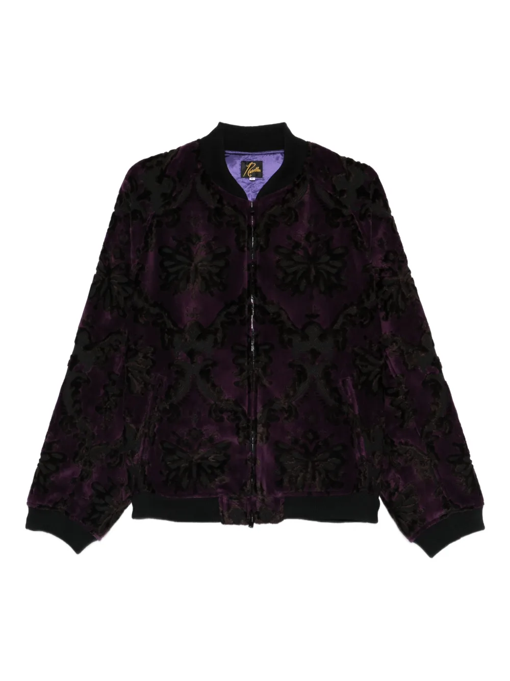 Needles floral bomber jacket - Viola