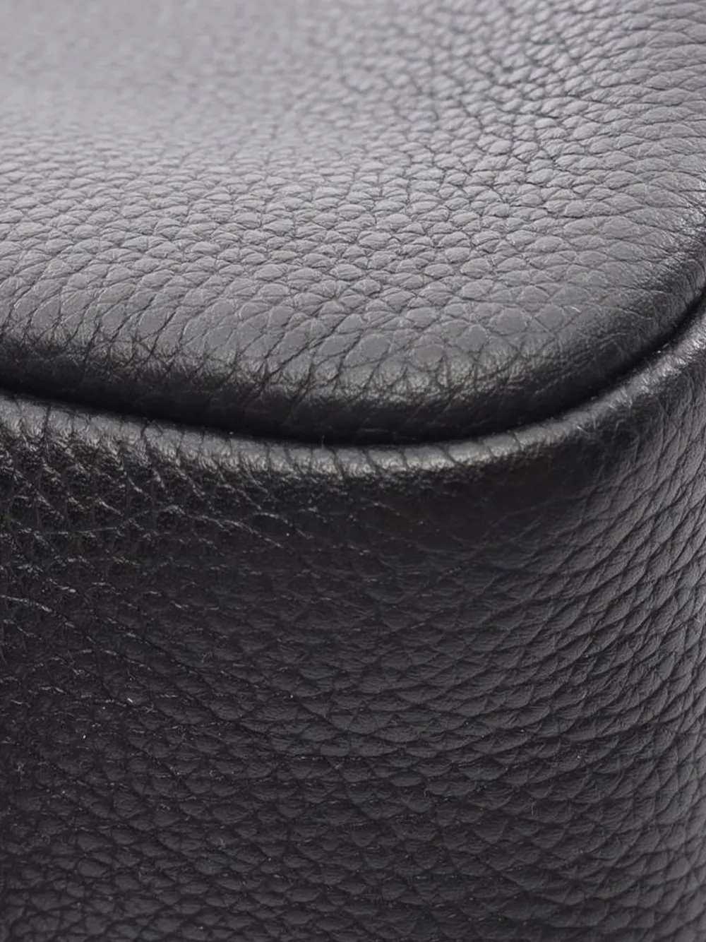 Pre-owned Loewe 2010-2025 Xs Grained Calfskin Military Messenger Bag Shoulder Bag In Black