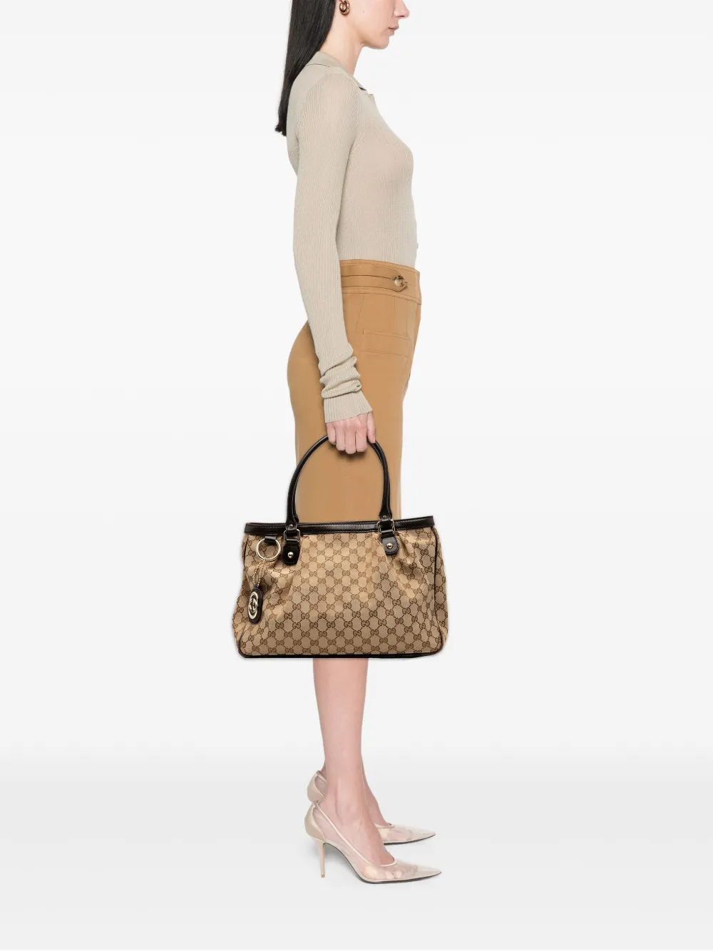 Gucci Pre-Owned 2000-2015 GG Canvas Sukey tote bag | Pre-Owned | Image 2