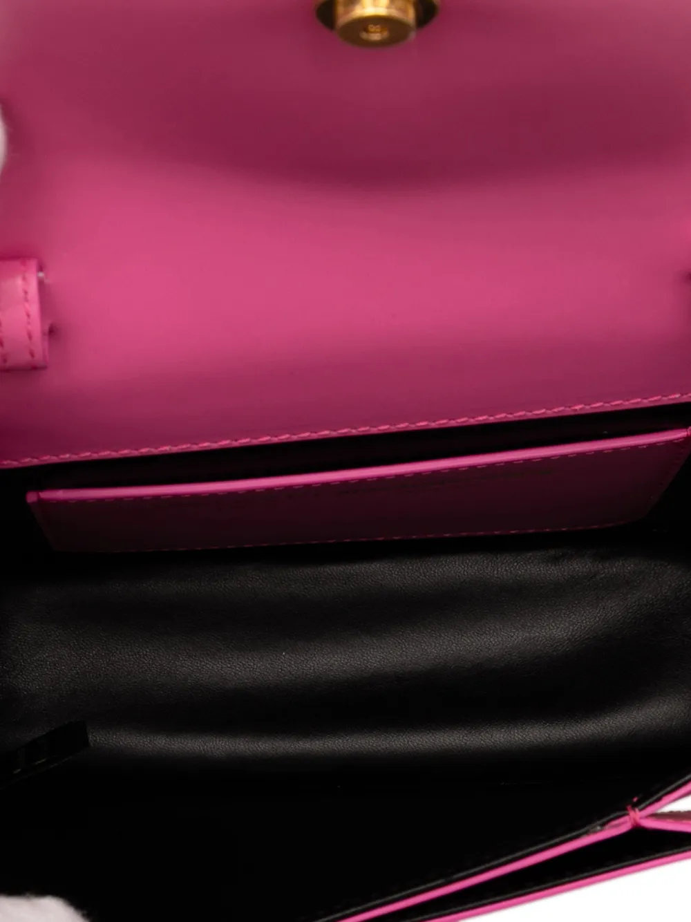 Pre-owned Bvlgari 2016-2025 Alexander Wang Leather Serpenti Convertible Bag Satchel In Pink