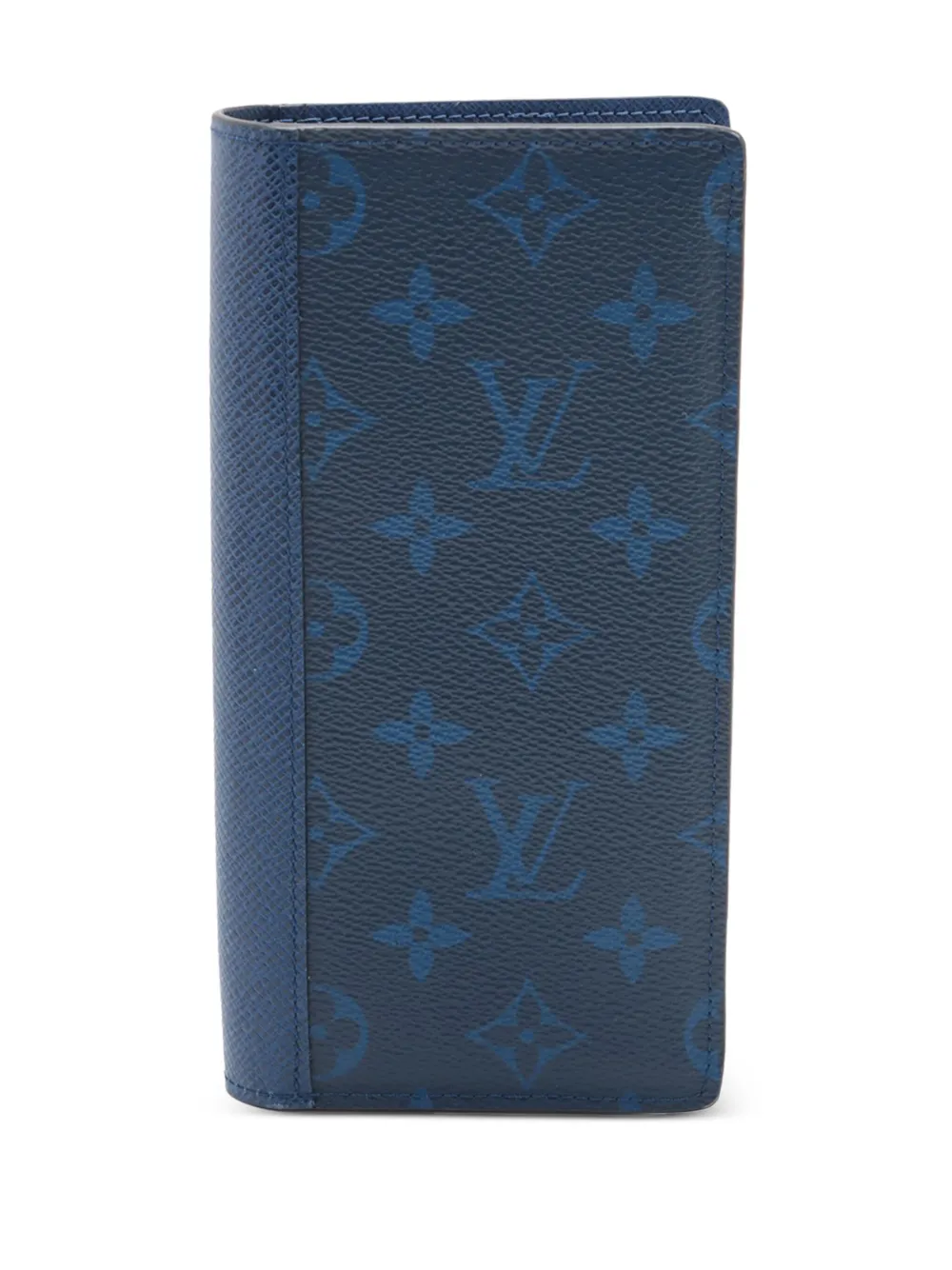 Louis Vuitton Pre-Owned 2021-2025 Monogram Taigarama Brazza Bifold Louis Vuitton Pre-Owned 2021-2025 Monogram Taigarama Brazza Bifold