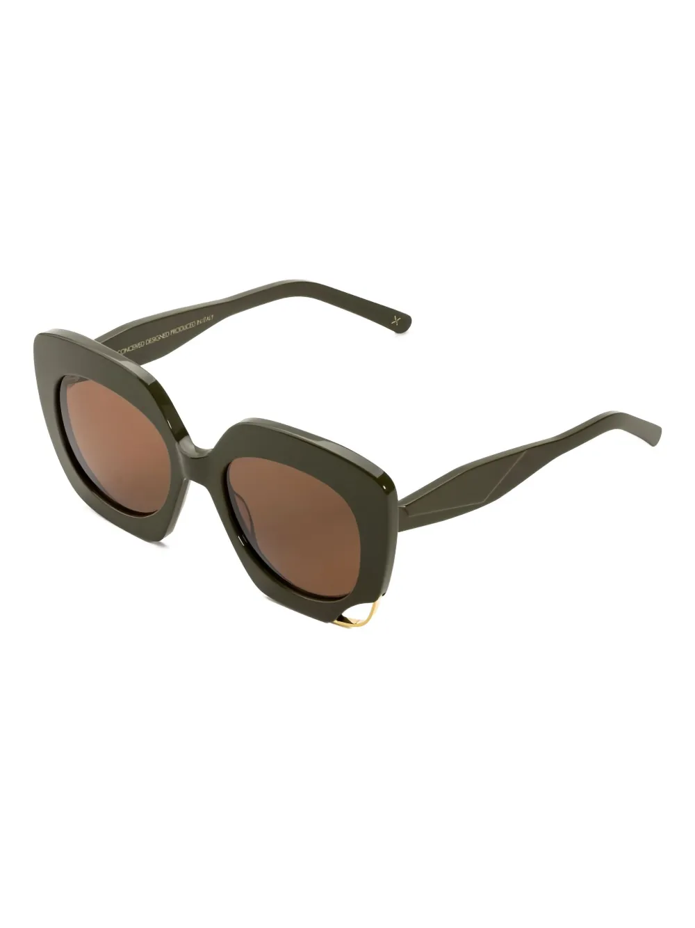 J Plus Kendall sunglasses - Groen