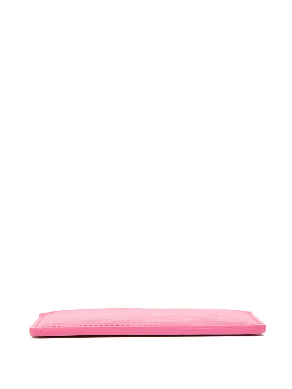 Pre-owned Louis Vuitton 2020 Epi Leather Card Holder In Pink