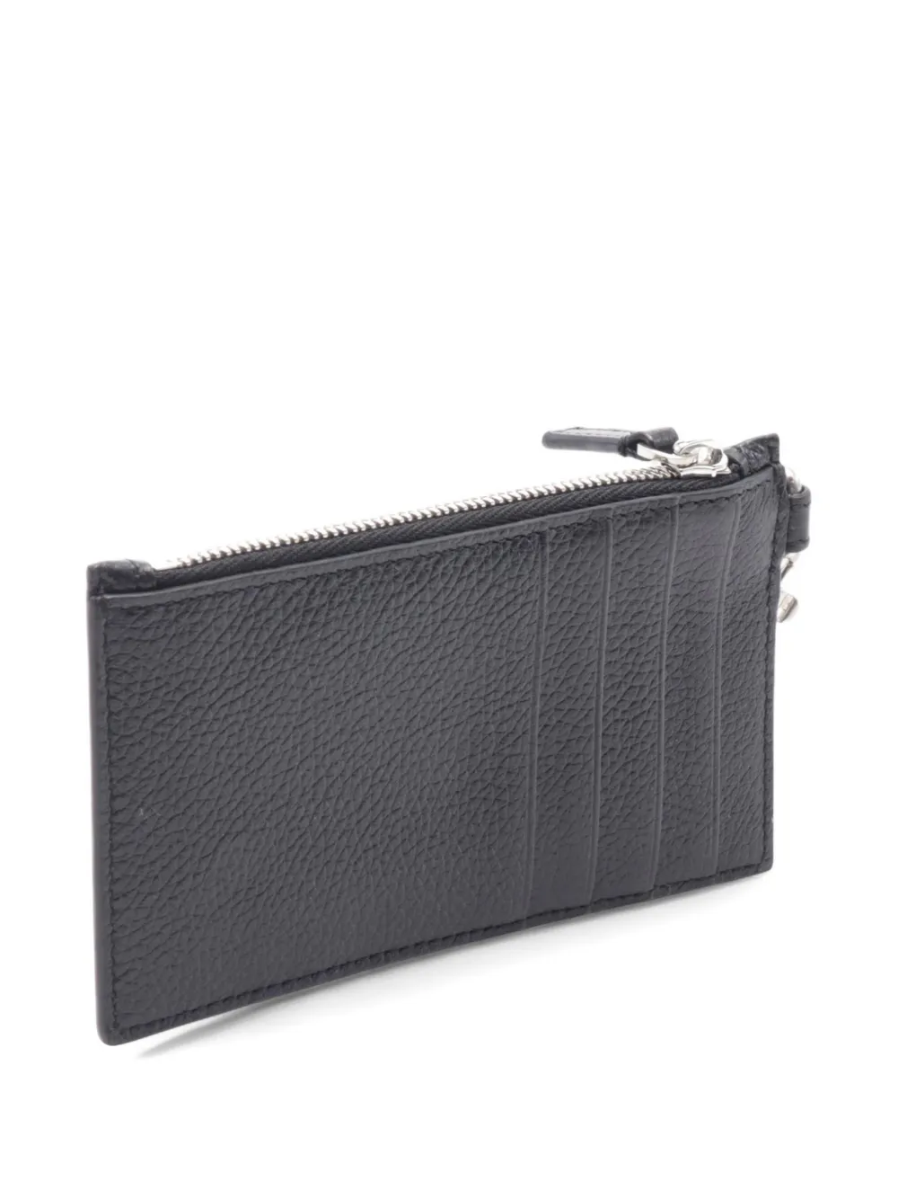 BALENCIAGA Pre-owned 2010-2025 Leather Cash Card Holder In Black