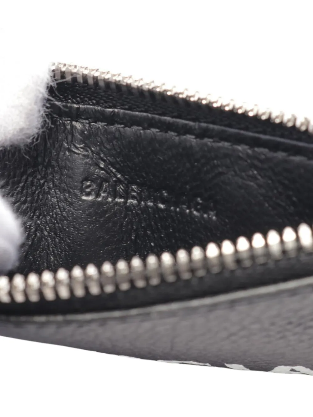 BALENCIAGA Pre-owned 2010-2025 Leather Cash Card Holder In Black