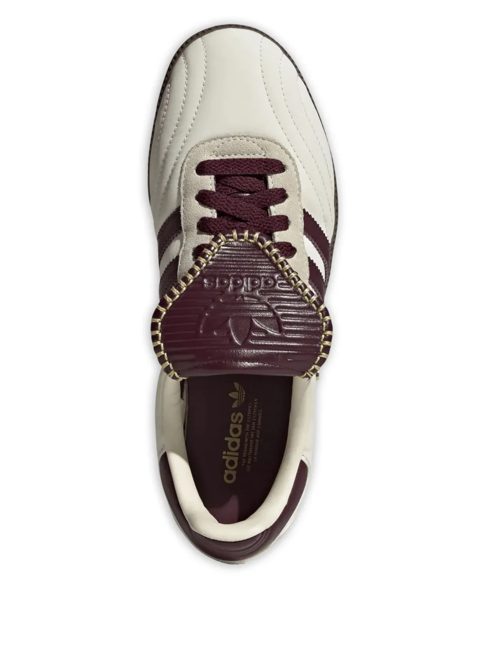 adidas Samba sneakers met drie strepen Beige