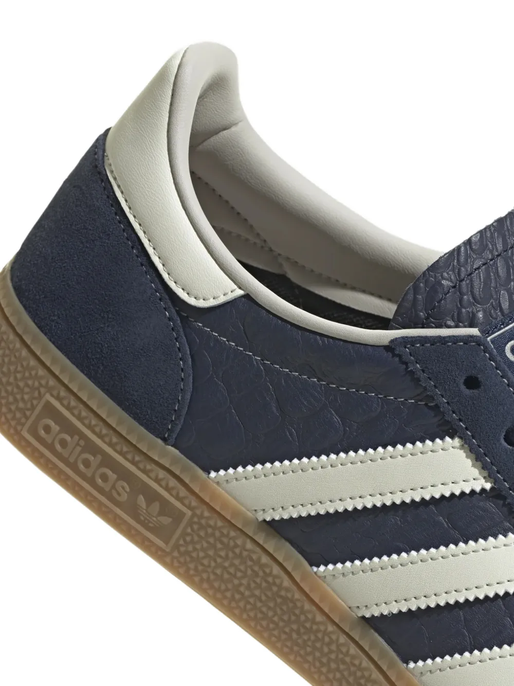 adidas Handball Spezial gestreepte sneakers met textuur Blauw