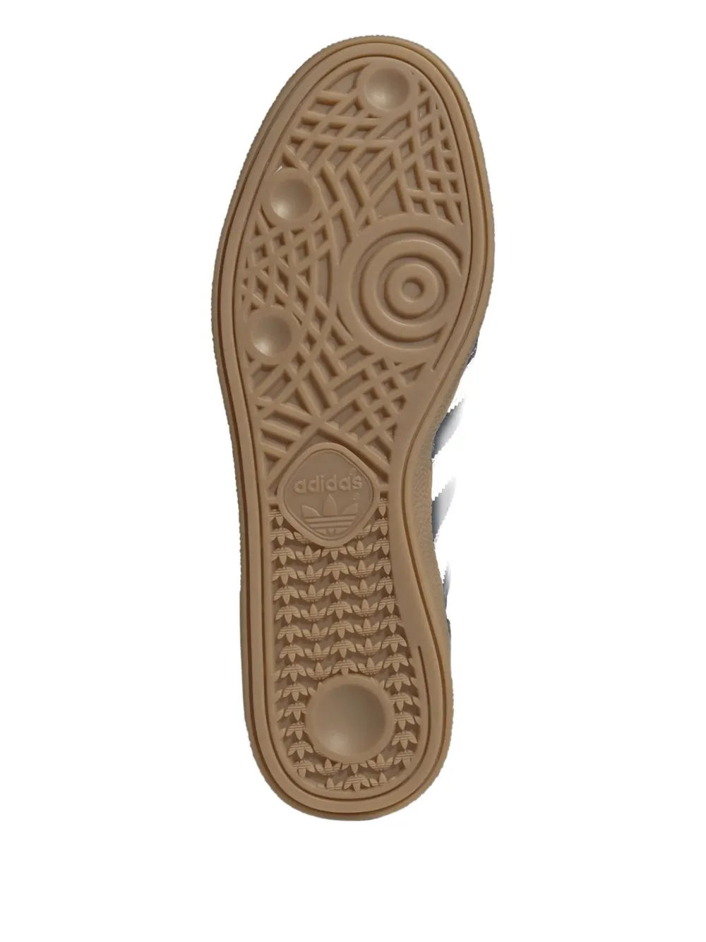 adidas Handball Spezial gestreepte sneakers met textuur Blauw