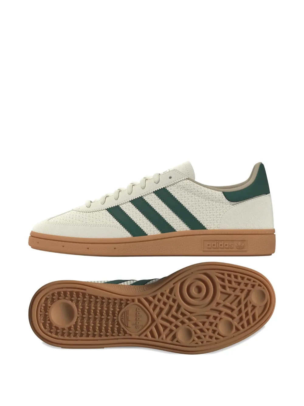 adidas Handball Spezial gestreepte sneakers met vlakken Beige