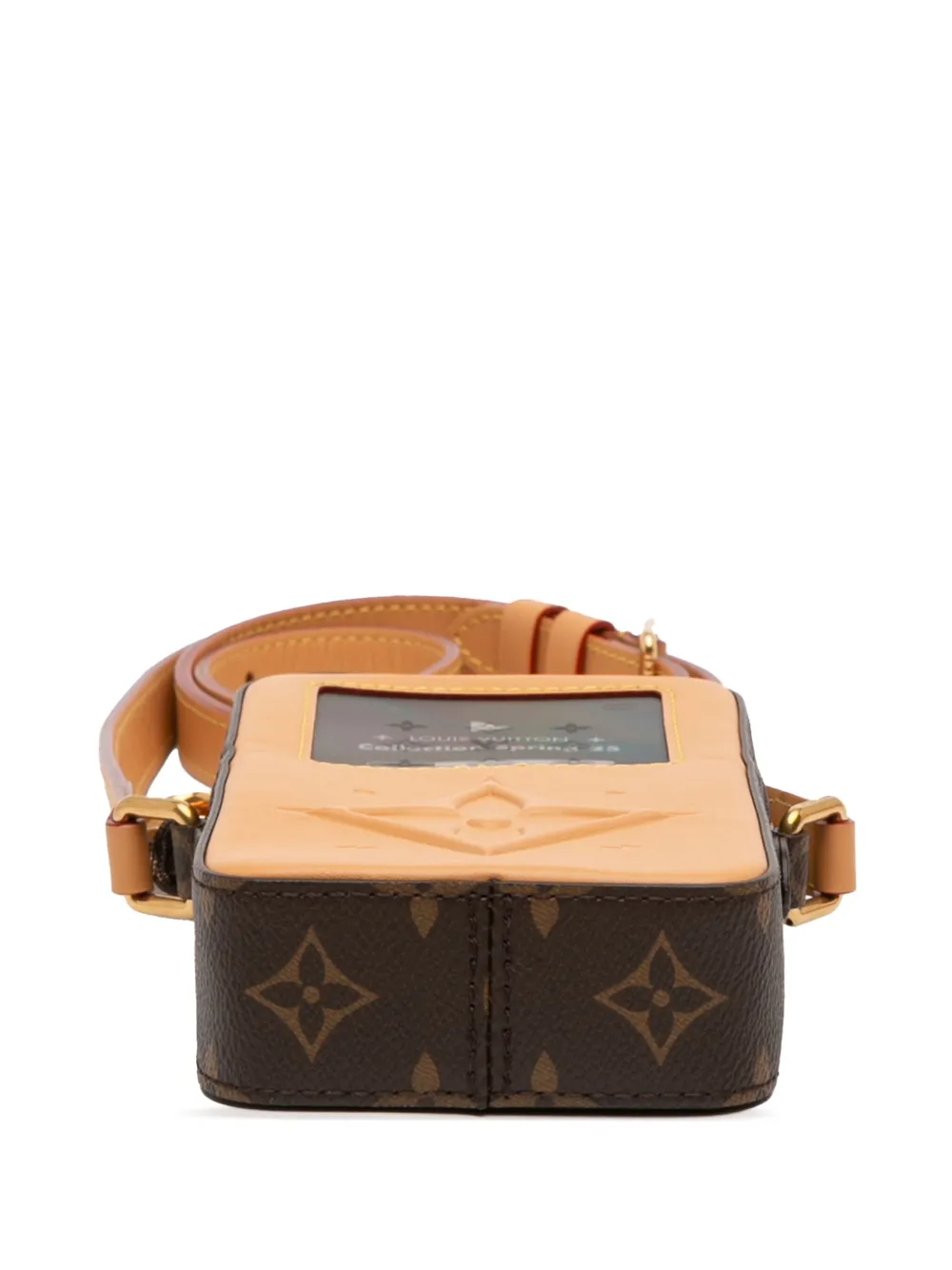 LOUIS VUITTON Pre-owned 2021-2025 Monogram Music Player Wearable Wallet Crossbody Bag In Brown