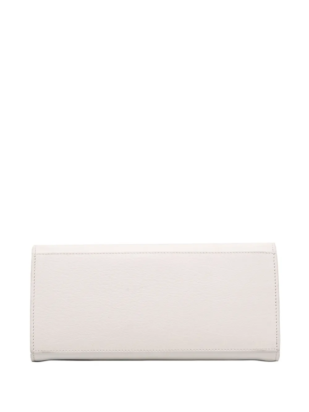 Pre-owned Ferragamo 2020-2025 Calfskin Hug Xs Satchel In White