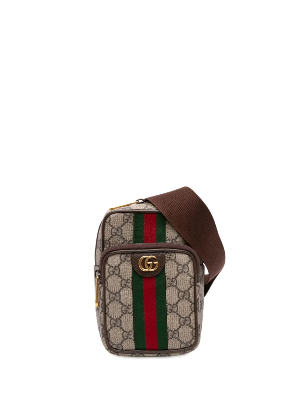 Gucci Pre-Owned 2016-2025 Mini GG Supreme Web Ophidia crossbody bag - Gucci Pre-Owned 2016-2025 Mini GG Supreme Web Ophidia crossbody bag -