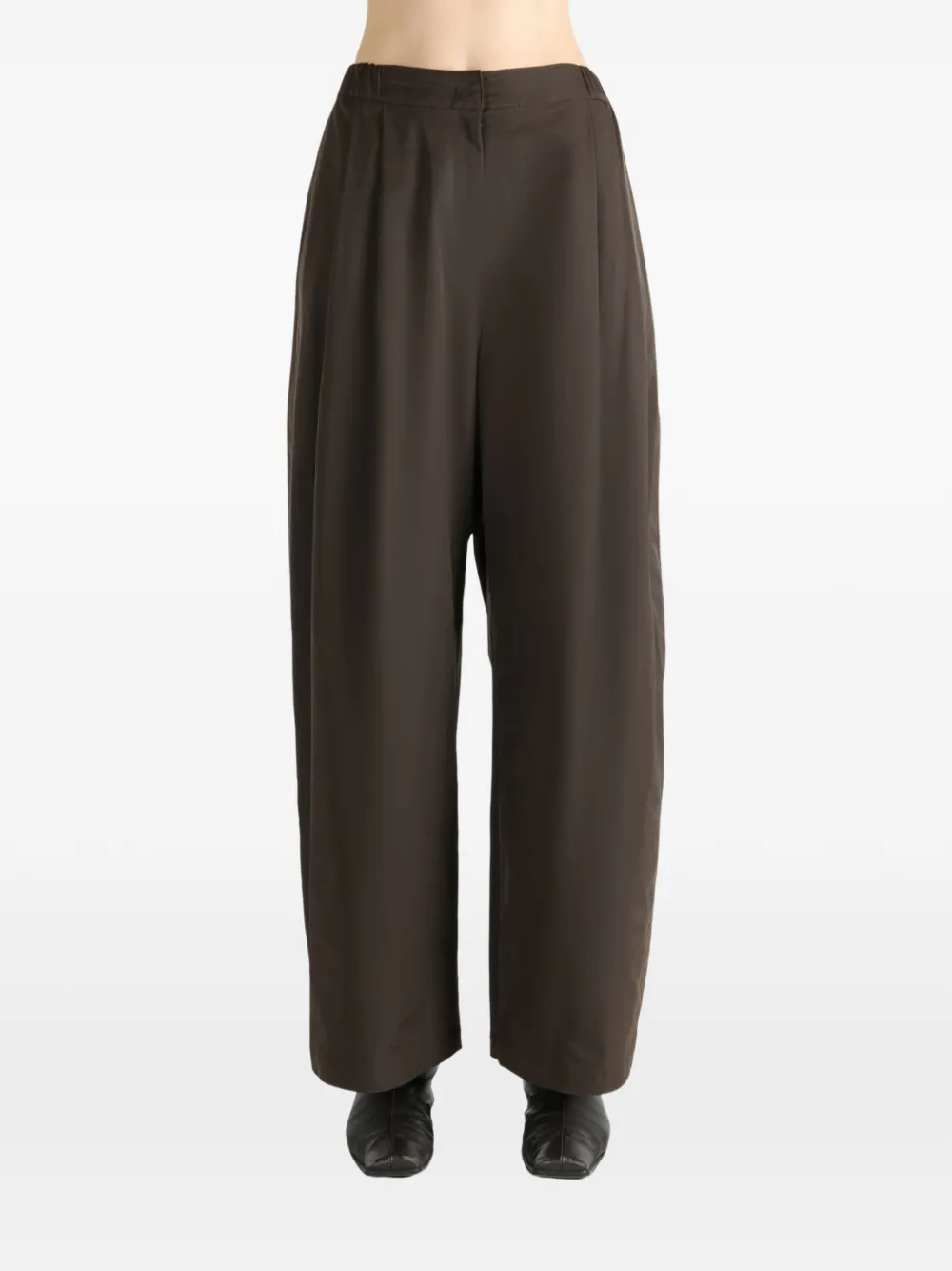 Amomento pleated trousers - Bruin
